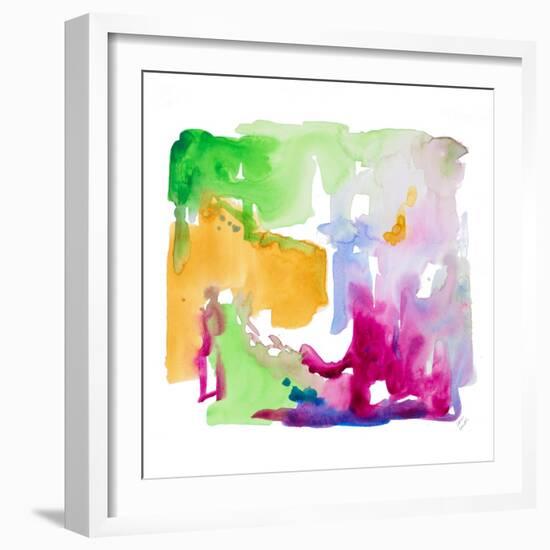 Summer Abstract I-Lanie Loreth-Framed Art Print