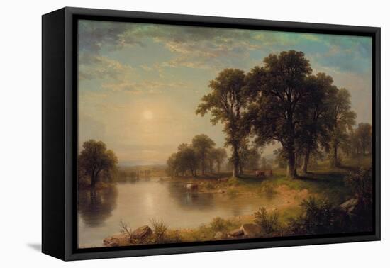 Summer Afternoon, 1865-Asher Brown Durand-Framed Stretched Canvas