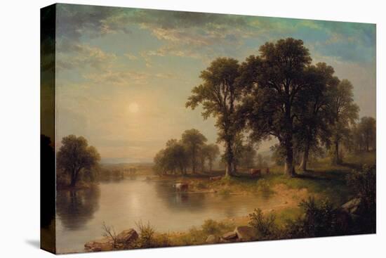 Summer Afternoon, 1865-Asher Brown Durand-Stretched Canvas