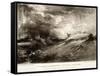 Summer Afternoon - after Shower-John Constable-Framed Stretched Canvas