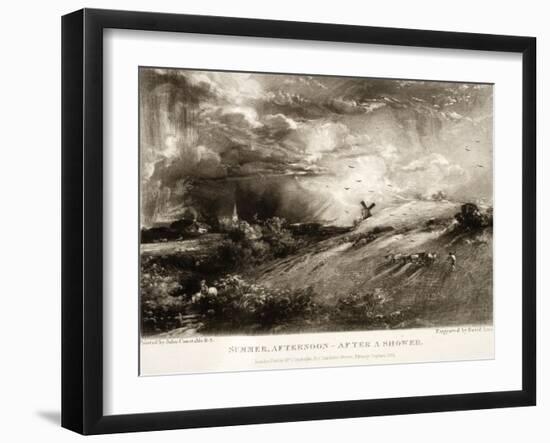 Summer Afternoon - after Shower-John Constable-Framed Giclee Print