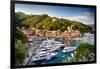 Summer Afternoon in Portofino, Italy-George Oze-Framed Photographic Print