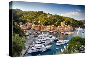 Summer Afternoon in Portofino, Italy-George Oze-Stretched Canvas