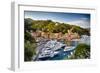 Summer Afternoon in Portofino, Italy-George Oze-Framed Photographic Print
