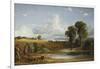 Summer Afternoon on the Hudson, 1852-Jasper Francis Cropsey-Framed Giclee Print