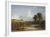 Summer Afternoon on the Hudson, 1852-Jasper Francis Cropsey-Framed Giclee Print