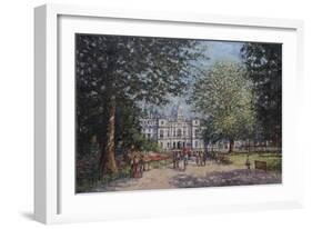 Summer Afternoon, St James's Park London-John Sutton-Framed Giclee Print