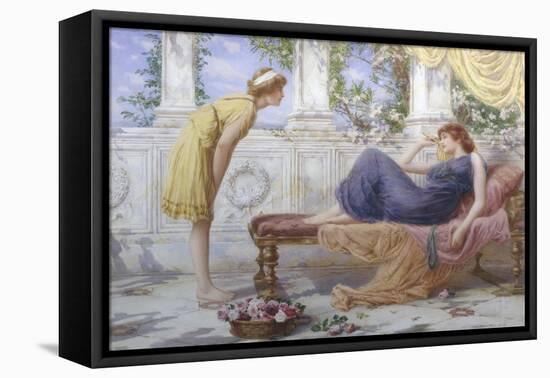 Summer Afternoon-Henry Ryland-Framed Stretched Canvas