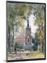 Summer, Albert Memorial, 1989-Trevor Chamberlain-Mounted Giclee Print