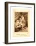 Summer Amusement, Bugg Hunting, Old Couple Catching Bedbugs. En Sanguine-null-Framed Giclee Print