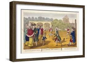 Summer Amusement, Possibly at White Conduit House, Islington, London, C1784-Robert Dighton-Framed Giclee Print