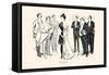 Summer And Winter-Charles Dana Gibson-Framed Stretched Canvas