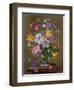 Summer Arrangement in a Glass Vase-Albert Williams-Framed Giclee Print