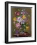 Summer Arrangement in a Glass Vase-Albert Williams-Framed Giclee Print