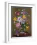 Summer Arrangement in a Glass Vase-Albert Williams-Framed Giclee Print