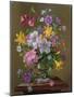 Summer Arrangement in a Glass Vase-Albert Williams-Mounted Giclee Print