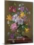 Summer Arrangement in a Glass Vase-Albert Williams-Mounted Giclee Print