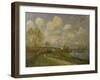 Summer at Bougival, 1876-Alfred Sisley-Framed Giclee Print