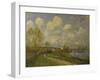 Summer at Bougival, 1876-Alfred Sisley-Framed Giclee Print