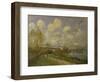 Summer at Bougival, 1876-Alfred Sisley-Framed Giclee Print