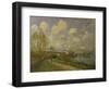 Summer at Bougival, 1876-Alfred Sisley-Framed Giclee Print