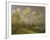 Summer at Bougival, 1876-Alfred Sisley-Framed Giclee Print