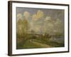 Summer at Bougival, 1876-Alfred Sisley-Framed Giclee Print