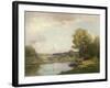 Summer at Hemingford Grey-William Kay Blacklock-Framed Giclee Print