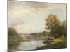 Summer at Hemingford Grey-William Kay Blacklock-Mounted Giclee Print