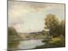 Summer at Hemingford Grey-William Kay Blacklock-Mounted Giclee Print