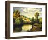 Summer at Limoux-Max Hayslette-Framed Giclee Print