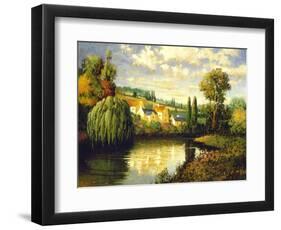 Summer at Limoux-Max Hayslette-Framed Giclee Print