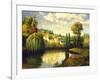 Summer at Limoux-Max Hayslette-Framed Giclee Print