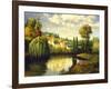 Summer at Limoux-Max Hayslette-Framed Giclee Print