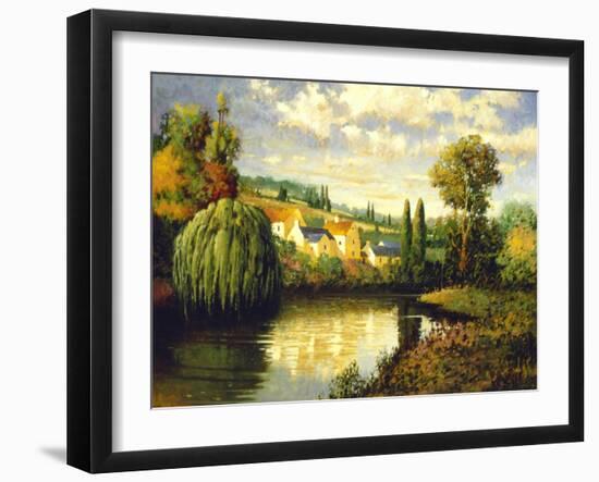 Summer at Limoux-Max Hayslette-Framed Giclee Print