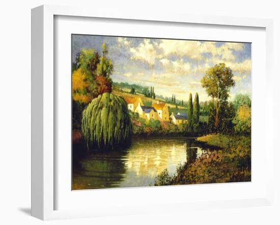 Summer at Limoux-Max Hayslette-Framed Giclee Print