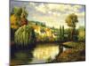 Summer at Limoux-Max Hayslette-Mounted Giclee Print