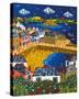 Summer at Mousehole-Brian Pollard-Stretched Canvas