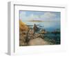 Summer At Sozopol'S Seacoast-kirilstanchev-Framed Art Print