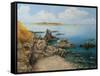 Summer At Sozopol'S Seacoast-kirilstanchev-Framed Stretched Canvas