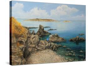 Summer At Sozopol'S Seacoast-kirilstanchev-Stretched Canvas