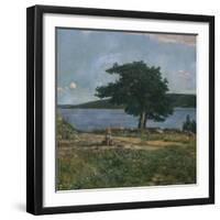 Summer atmosphere-Christian Krohg-Framed Giclee Print