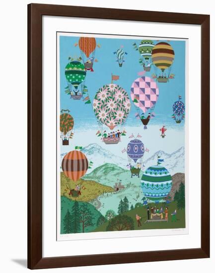 Summer Balloons-Jack Hofflander-Framed Limited Edition