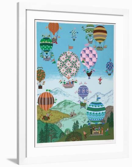 Summer Balloons-Jack Hofflander-Framed Limited Edition