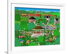 Summer Band Concert-Mark Frost-Framed Giclee Print