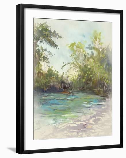 Summer Bank-Jacob Q-Framed Art Print