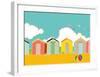 Summer Bay II-Emily Burningham-Framed Giclee Print