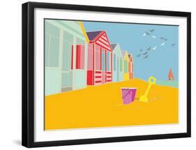 Summer Bay III-Emily Burningham-Framed Giclee Print