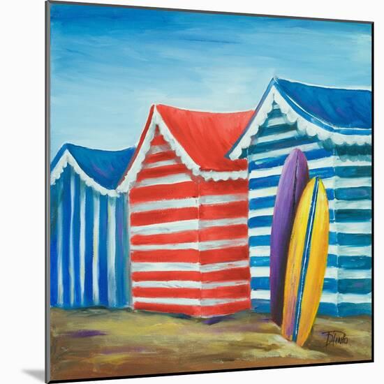 Summer Beach Cabana I-Patricia Pinto-Mounted Art Print