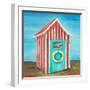 Summer Beach Cabana II-Patricia Pinto-Framed Art Print